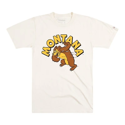 Montana Grizzlies Cream Slobbering Grizzly Homefield T-Shirt
