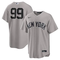New York Yankees Aaron Judge Gray Road Nike Replica Jersey