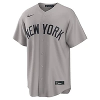 New York Yankees Aaron Judge Gray Road Nike Replica Jersey