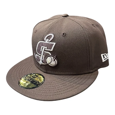 Stockton Ports Walnut MiLB New Era 59FIFTY Fitted Hat