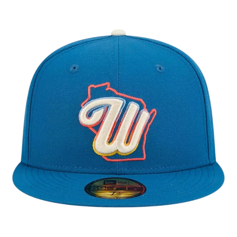 Milwaukee Brewers Blue 2026 City Connect New Era 59FIFTY Fitted Hat