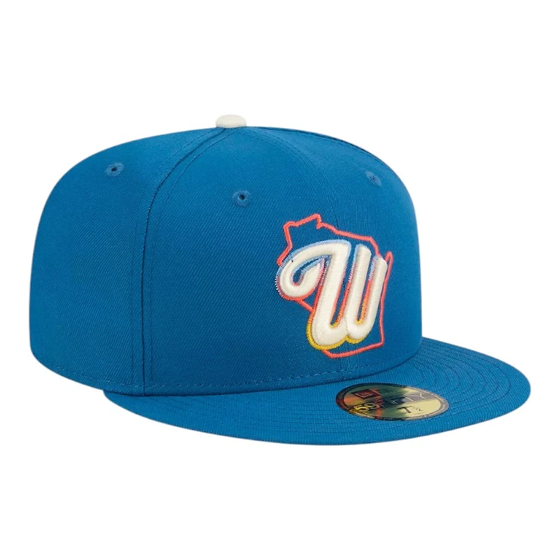 Milwaukee Brewers Blue 2026 City Connect New Era 59FIFTY Fitted Hat