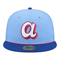 Atlanta Braves Light Blue and Royal 2026 City Connect New Era 59FIFTY Fitted Hat