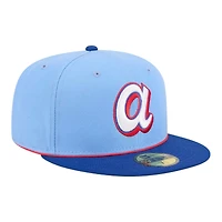 Atlanta Braves Light Blue and Royal 2026 City Connect New Era 59FIFTY Fitted Hat