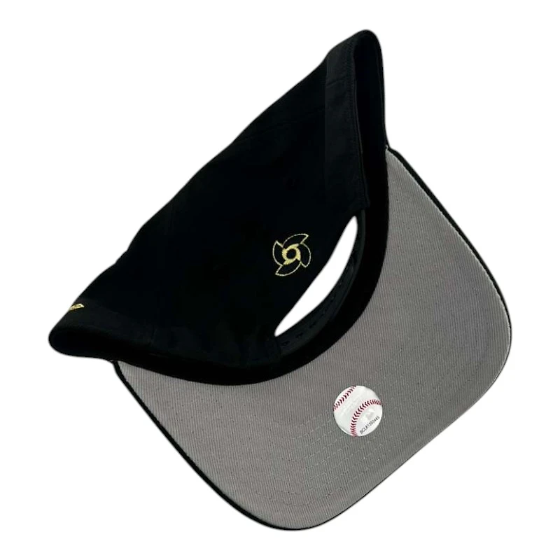 Mexico Black and Gold " World Baseball Classic" Aztec Patch New Era A-Frame 9FORTY Snapback Hat