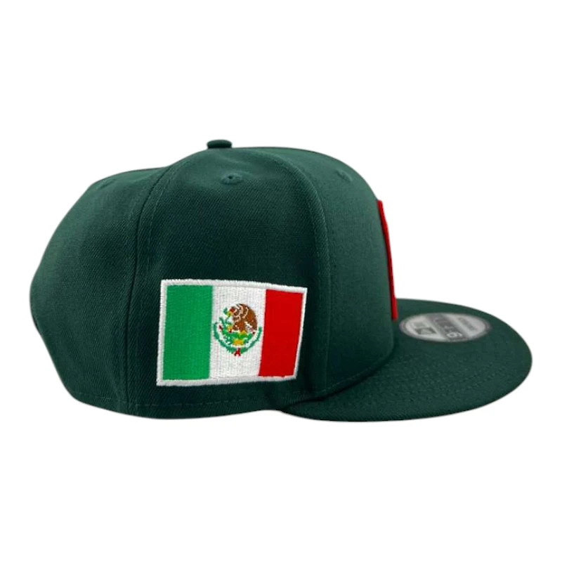 Mexico Dark Green "World Baseball Classic" Mexico Flag Patch New Era 9FIFTY Snapback Hat