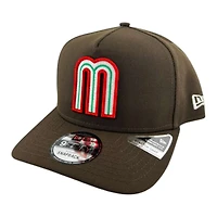 Mexico Walnut Green UV New Era 9FIFTY A-Frame Snapback Hat
