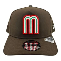 Mexico Walnut Green UV New Era 9FIFTY A-Frame Snapback Hat