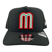 Mexico Black OTC Gray UV New Era 9FIFTY A-Frame Snapback Hat