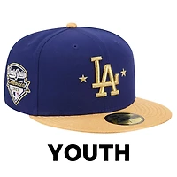 Youth Los Angeles Dodgers 2026 Gold Collection New Era 59FIFTY Fitted Hat