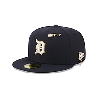 Detroit Tigers Navy and Gold 2025 59FIFTY Day New Era Fitted Hat