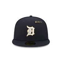 Detroit Tigers Navy and Gold 2025 59FIFTY Day New Era Fitted Hat