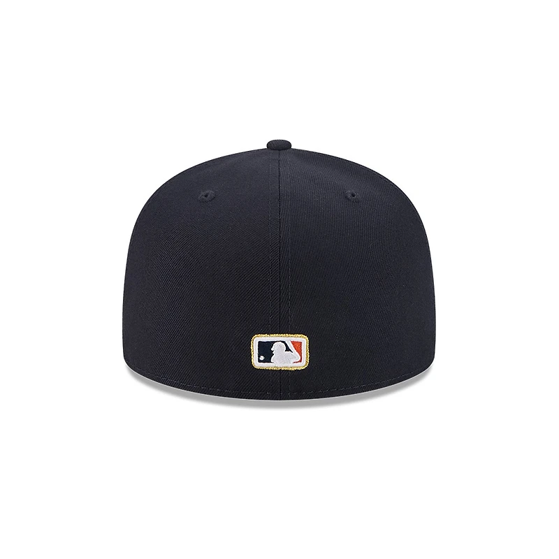 Detroit Tigers Navy and Gold 2025 59FIFTY Day New Era Fitted Hat
