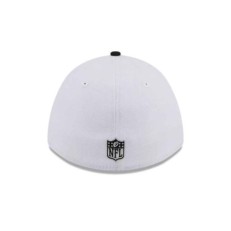 Detroit Lions White and Black 2026 NFL Draft New Era 39THIRTY  M-Crown Flex Hat