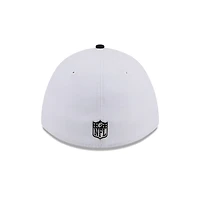 Detroit Lions White and Black 2026 NFL Draft New Era 39THIRTY  M-Crown Flex Hat