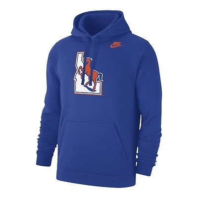Boise State Broncos Royal Blue Nike Vault Pullover Hoodie