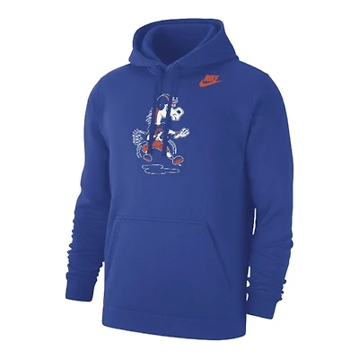 Boise State Broncos Royal Blue Nike Puddle Jumper Pullover Hoodie