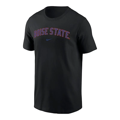 Boise State Broncos Black Wordmark Nike T-Shirt