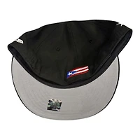 Buffalo Luces Black MiLB PR Flag Batterman Gray UV New Era 59FIFTY Fitted Hat
