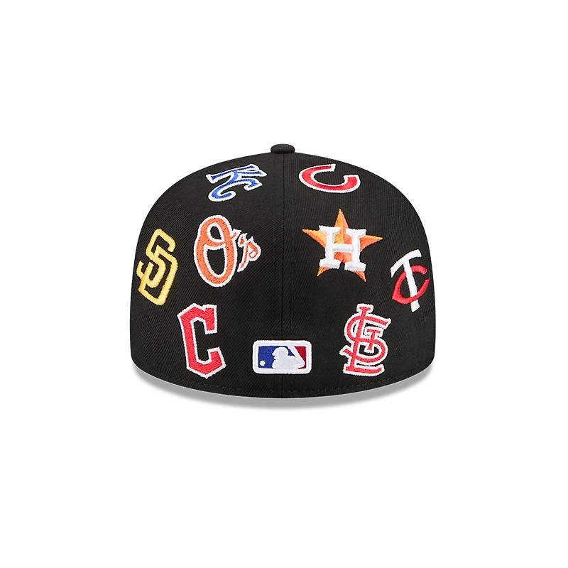 MLB Patches All Over New Era 59FIFTY Fitted Hat