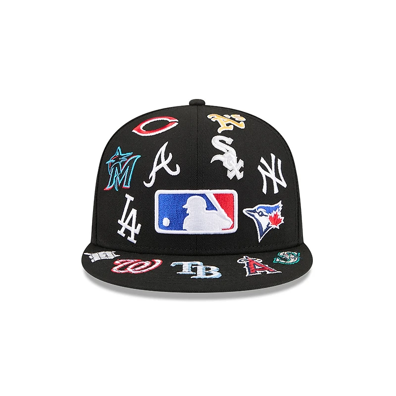 MLB Patches All Over New Era 59FIFTY Fitted Hat