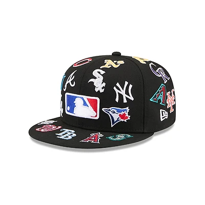 MLB Patches All Over New Era 59FIFTY Fitted Hat