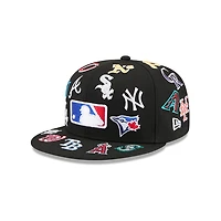 MLB Patches All Over New Era 59FIFTY Fitted Hat