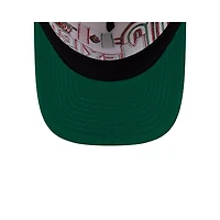 Mexico Chrome and Green Classic 2026 World Baseball Classic WBC New Era 9FIFTY A-Frame Snapback Hat