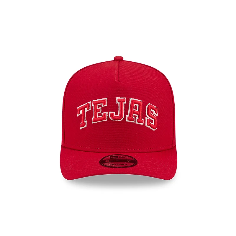 Texas Rangers Red City Connect New Era 9FIFTY A-Frame Snapback Hat