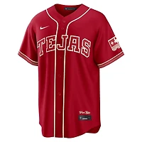 Texas Rangers Red 2026 City Connect Blank Nike Stadium Player Jersey