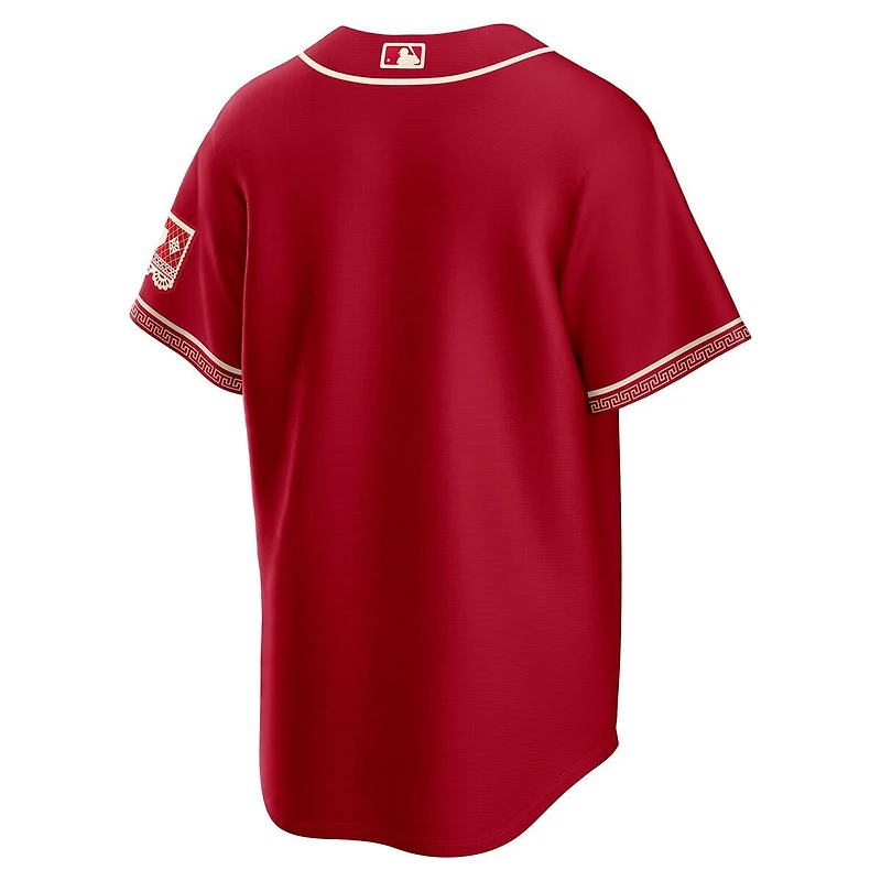 Texas Rangers Red 2026 City Connect Blank Nike Stadium Player Jersey