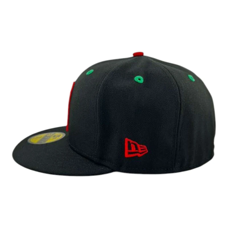 Mexico Black  OTC "World Baseball Classic" Flag Patch Gray UV New Era 59FIFTY Fitted Hat