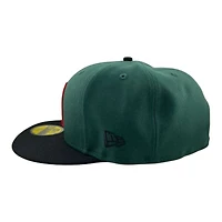 Mexico Dark Green "World Baseball Classic" Flag Patch Gray UV New Era 59FIFTY Fitted Hat