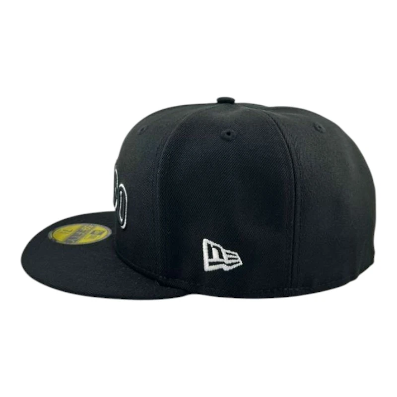 Mexico Black Wordmark "World Baseball Classic" Flag Patch Kelly Green UV New Era 59FIFTY Fitted Hat