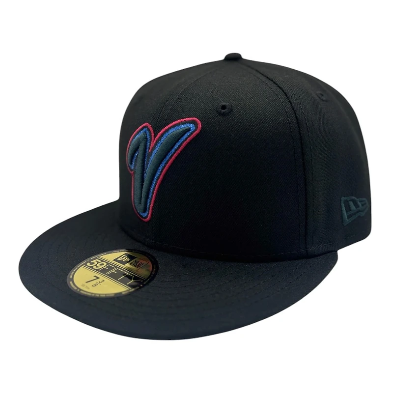 Venezuela Black with Burgundy and Royal Logo World Baseball Classic WBC New Era 59FIFTY Fitted Hat
