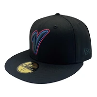 Venezuela Black with Burgundy and Royal Logo World Baseball Classic WBC New Era 59FIFTY Fitted Hat