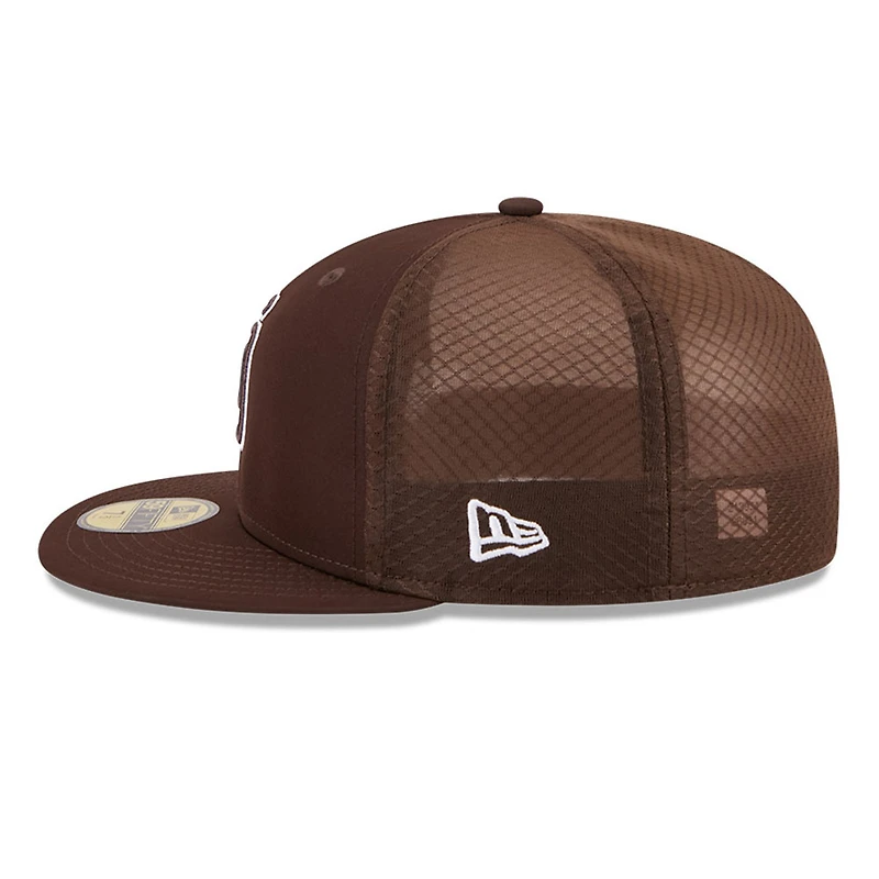 San Diego Padres Brown 2026 Batting Practice New Era 59FIFTY Fitted Hat