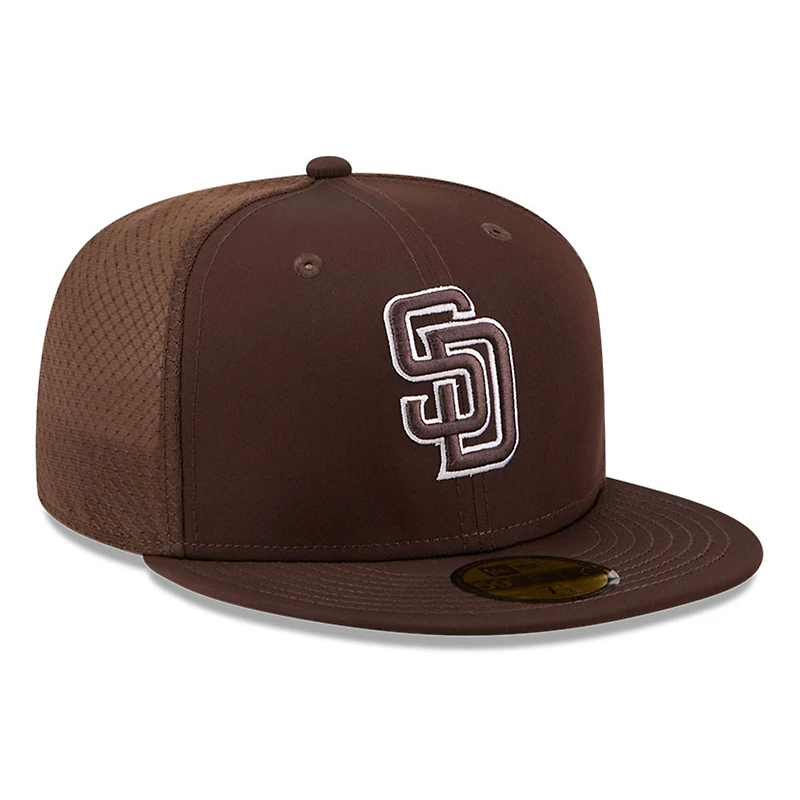 San Diego Padres Brown 2026 Batting Practice New Era 59FIFTY Fitted Hat
