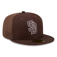 San Diego Padres Brown 2026 Batting Practice New Era 59FIFTY Fitted Hat