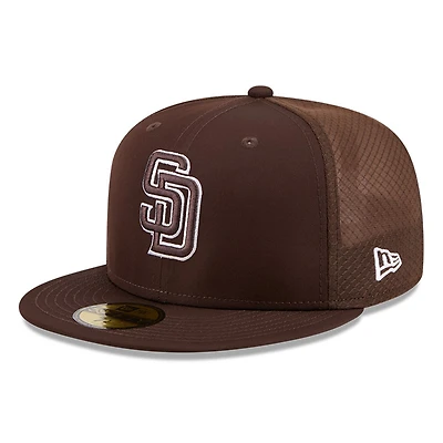 San Diego Padres Brown 2026 Batting Practice New Era 59FIFTY Fitted Hat