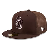 San Diego Padres Brown 2026 Batting Practice New Era 59FIFTY Fitted Hat