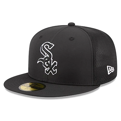 Chicago White Sox Black 2026 Batting Practice New Era 59FIFTY Fitted Hat