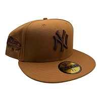 New York Yankees Toasted Peanut 1998 Champions Patch Gray UV Era 59FIFTY Fitted Hat