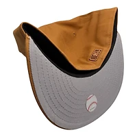 Los Angeles Dodgers Toasted Peanut 2025 Champions Patch Gray UV New Era 59FIFTY Fitted Hat