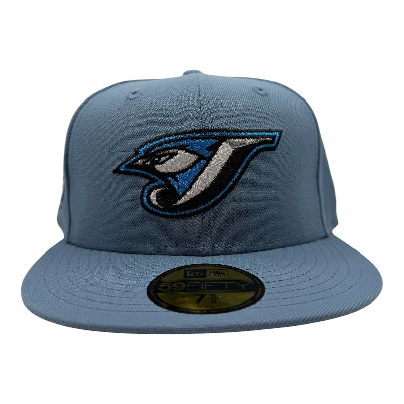 Toronto Blue Jays Light 50th Anniversary Patch Gray UV New Era 59FIFTY Fitted Hat