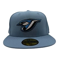 Toronto Blue Jays Light 50th Anniversary Patch Gray UV New Era 59FIFTY Fitted Hat