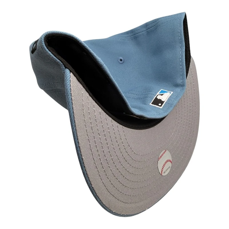 Toronto Blue Jays Light 50th Anniversary Patch Gray UV New Era 59FIFTY Fitted Hat