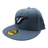 Toronto Blue Jays Light 50th Anniversary Patch Gray UV New Era 59FIFTY Fitted Hat