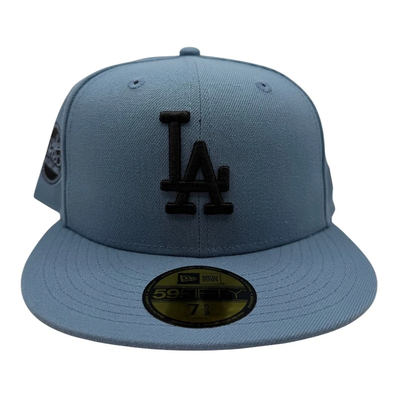 Los Angeles Dodgers Light Blue 1980 All Star Game Patch Gray UV New Era 59FIFTY Fitted Hat