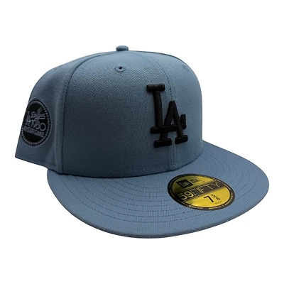 Los Angeles Dodgers Light Blue 1980 All Star Game Patch Gray UV New Era 59FIFTY Fitted Hat